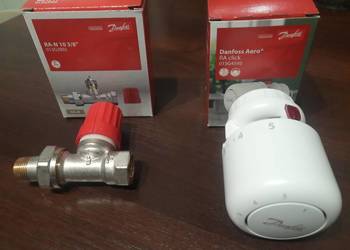 Danfoss Aero glowica i zawór termostatyczny