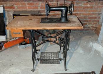 Maszyna do szycia zabytkowa Biesolt Locke Afrana, sprawna
