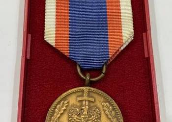 brązowy medal W służbie narodu + legitymacja (n10)
