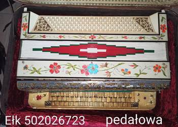 akordeon harmonia zabytkowa pedałowa 120 basów Ełk