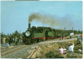 Stara pocztówka lokomotywa parowóz 11 szt Stara pocztówka lokomotywa parowóz 11 szt