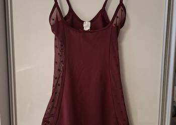 Bordowa halka wyszczuplająca