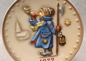 Kolekcjonerski talerz GOEBEL Hummel 2nd Annual Plate 1972 Hum 265 1971