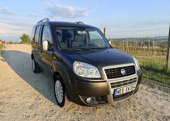 Fiat Doblo Malibu 1.4 Benzyna 80 KM | Klimatyzacja | Hak | Sprowadzony z Ni