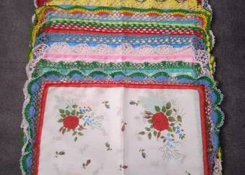 Chusteczki materialowe nowe