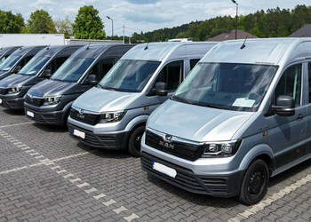 Man TGE 3.180 Automat 7-OSÓB Brygadówka EXTRA LONG L5H3 Nowy 2024 Crafter