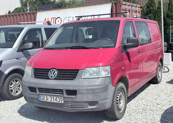 Volkswagen Transporter VW T5 1.9 TDI 102KM 5-osób, brygadówka