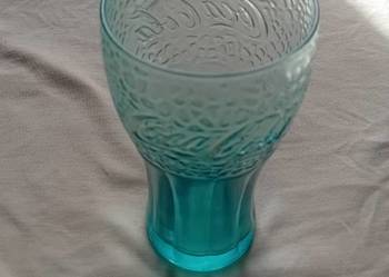 Kolekcjonerska szklanka Coca Cola 0,3 L. Kolor turkusowy. Rastal.