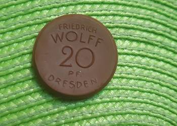 moneta porcelanowa niemiecka 20pf