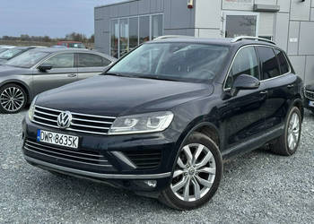 Volkswagen Touareg 3.0 V6 TDI 262KM, 2016r, serwisowany, hak, II (2010-)