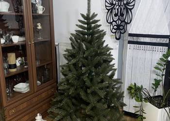 Choinka sztuczna świerk królewski 180cm + metalowy stojak