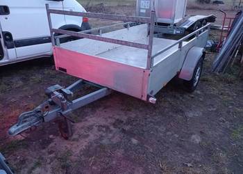 Przyczepka samochodowa aluminiowa 750 DMC