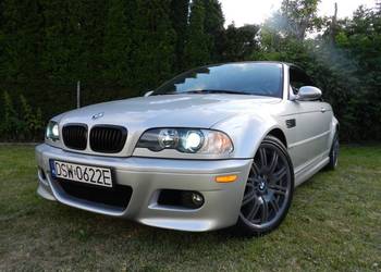 BMW M3 E46 CABRIO 343KM M Power IMPORT CALIFORNIA PIĘKNA NAPPA HK  KLIMA