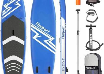 DESKA SUP FBSPORT DO PŁYWANIA POMPOWANA ZESTAW AKCESORIA 335cm