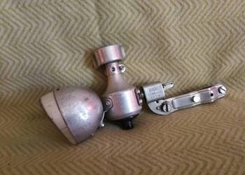 Lampa rowerowa przednia + dynamo DDR RUHLA 6V 3W PRL Retro