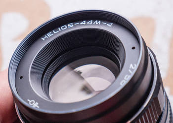 Helios 44M-4 58mm f/2 M42 1987 | Po serwisie | Świetny stan