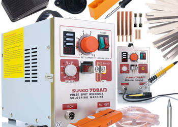 Zgrzewarka do Ogniw Sunkko 709AD – 3,2 kW, 30–800A