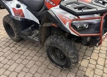 Kymco mxu 700 wspomaganie jak wyciągarka