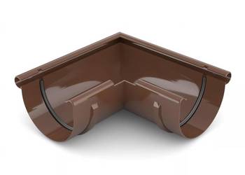 Bryza PVC Narożnik zewnętrzny 75 mm brązowy
