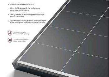 PALETA 36 szt. LONGi Solar 480W LR7-54HVH-480 Hi-MO X10
