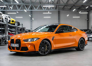 BMW M4 Competition Individual Fire Orange. Ceramika. Karbonowe fotele. G82