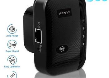FENVI 300Mbps Repeater Wzmacniacz sygnału WiFi Router 802.11N
