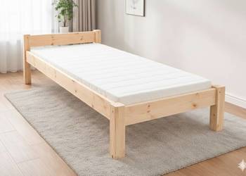 Nowe sosnowe łóżko drewniane 90x200