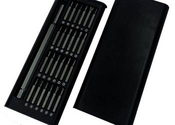 Zestaw śrubokrętów precyzyjnych wymiennych wkrętaków w etui 25 element
