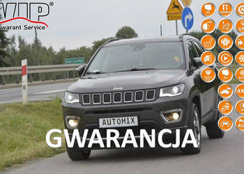 Jeep Compass 1.4 Turbo 4x4 Polski Salon FV23% hak gwarancja przebiegu bezw…