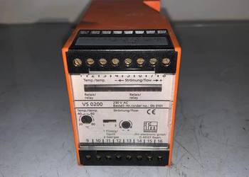 Czujnik kontroler przepływu IFM VS 0200 230  VAC /Used