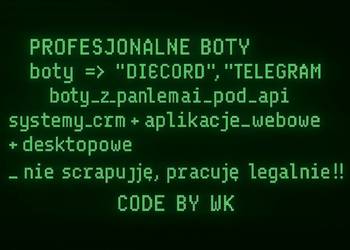 PROFESJONALNE BOTY I SYSTEMY