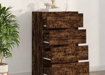 vidaXL Komoda, przydymiony dąb, 60x35x98,5 cm(SKU815075) vidaXL Komoda, przydymiony dąb, 60x35x98,5 cm(SKU815075)