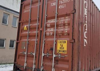 Kontener morski 40 HC CW / 12 metrów - Pewny Kontener