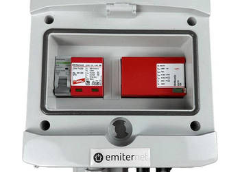 Rozdzielnica DC/AC EMITER EM-831_DCAC - DC Dehn T1+2, 1/1; AC De