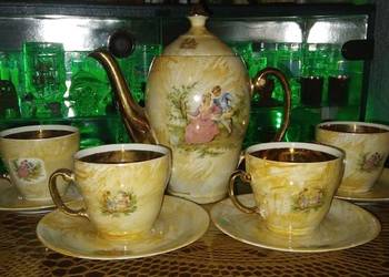 Złocona porcelana Wloclawek