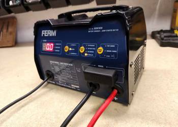 FERM BCM1020 prostownik ładowarka akumulatorów 6V 12V 75A AGM GEL booster
