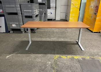 Biurko regulowane manualnie 200x80 cm BENE WORKSTATION