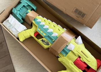 Nowy Nerf DinoSquad Armorstrike - Duża Wyrzutnia + 16 strzałek