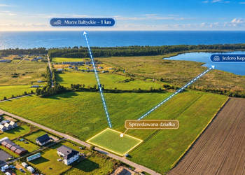 Kopań gm. Darłowo | 1199 m² | MPZP pod dom | usługi turystyczne | 1 km od …