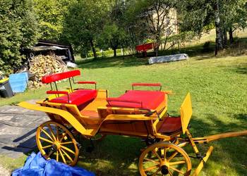 Piękny powóz, wagonetka, bryczka