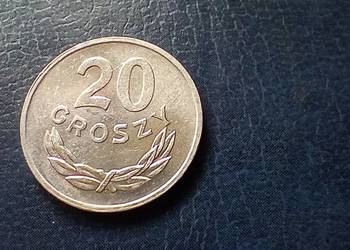 Stare monety 20 groszy 1981 PRL Polska piękna