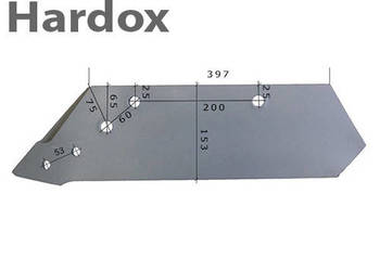 Lemiesz 14 cali 300ha! HARDOX 622141/L części do pługa KUHN