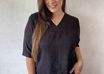 Bluzka TOP Kasia Styl czarna 3XL (46) -126 biust