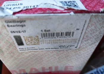 Panewki korbowodu po 1 szlifie Ursus 6-cyl 1224 mahle