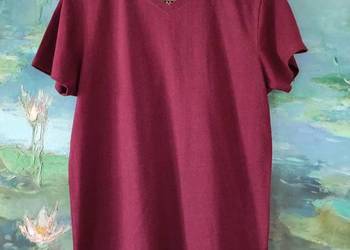 Tshirt basic slim fit koszulka bawełniana eco damska męska
