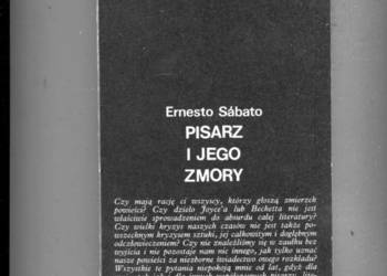 Pisarz i jego zmory - Ernesto Sabato