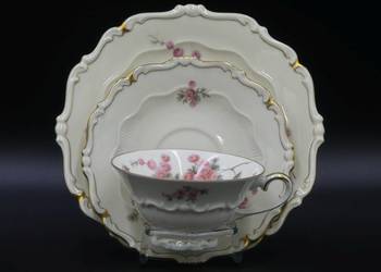 Komplet śniadaniowy Sorau Żary, Mimozy, Mimose, 1928 - 45, niemal witrynowa