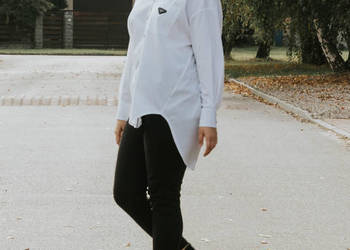 koszula biala oversize
