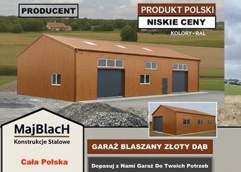 A151-Garaż Blaszany |Hala Magazynowa |Wiata Stalowa   - Magazyn – Maj-Blach