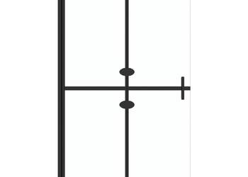 vidaXL Składana ścianka prysznicowa, przezroczyste szkło(SKU:151182)